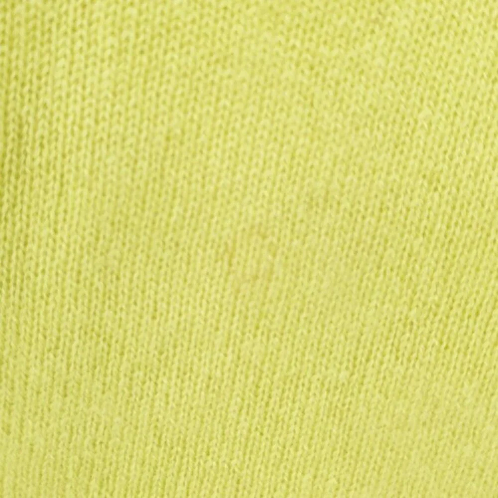 Anthropologie Saturday/Sunday Daphne Cashmere Pullover Sweater M Neon Yellow
